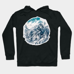 Zen Mountain Retreat Hoodie